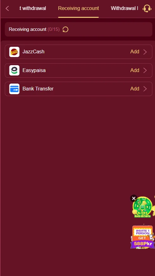 G2222 Game Withdrawal